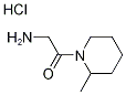 2-Amino-1-(2-methyl-1-piperidinyl)-1-ethanonehydrochloride Struktur