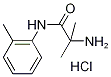 2-Amino-2-methyl-N-(2-methylphenyl)propanamidehydrochloride Struktur