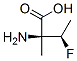 Isovaline, 3-fluoro-, (R*,R*)- (9CI) Struktur