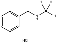 BENZYLMETHYL-D3-AMINE HCL Struktur