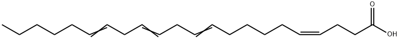 cis-4,10,13,16-Docosatetraenoic Acid Struktur