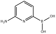 B-(6-AMino-2-pyridinyl)boronic Acid Struktur