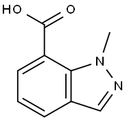 1-Methyl-1H-indazole-7-carboxylic acid Struktur