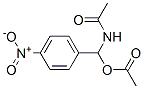 N-[(Acetyloxy)(4-nitrophenyl)methyl]acetamide Struktur