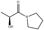 1-[(2S-)-2-Hydroxy-1-oxo-proxyl]pyrrolidine  Struktur