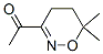 Ethanone, 1-(5,6-dihydro-6,6-dimethyl-4H-1,2-oxazin-3-yl)- (9CI) Struktur