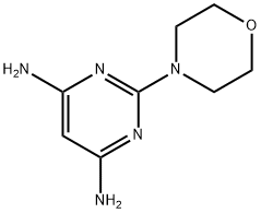 2-(4-MORPHOLINYL)-4,6-PYRIMIDINEDIAMINE Struktur