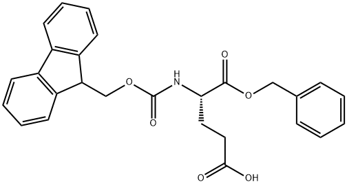 FMOC-GLU-OBZL Struktur