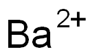 Barium(+2)cation Struktur