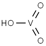 VANADIC ACID Struktur