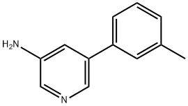 5-M-tolylpyridin-3-aMine Struktur