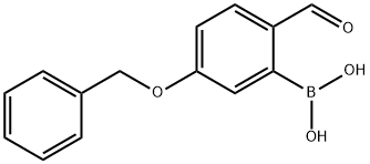 5-(Benzyloxy)-2-forMylphenylboronic acid Struktur