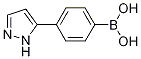 B-[4-(1H-Pyrazol-5-yl)phenyl]-boronic acid Struktur