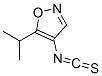 Isoxazole, 4-isothiocyanato-5-(1-methylethyl)- (9CI) Struktur