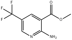 Methyl 2-amino-5-(trifluoromethyl)nicotinate Struktur