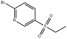 2-Bromo-5-(ethylsulfonyl)pyridine Struktur