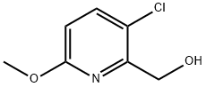 (3-Chloro-6-methoxypyridin-2-yl)methanol Struktur