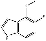 1H-Indole, 5-fluoro-4-methoxy- Struktur