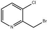 2-(broMoMethyl)-3-chloropyridine Struktur