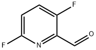 3,6-difluoropicolinaldehyde Struktur