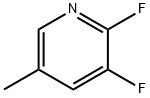 2,3-difluoro-5-methylpyridine Struktur