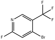 4-Bromo-2-fluoro-5-(trifluoromethyl)pyridine Struktur