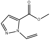 1H-Pyrazole-5-carboxylicacid,1-ethenyl-,methylester(9CI) Struktur