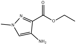 ethyl 4-amino-1-methyl-pyrazole-3-carboxylate Struktur