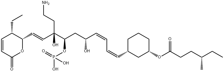 Phoslactomycin F Struktur