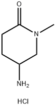 5-AMino-1-Methylpiperidin-2-one hydrochloride Struktur