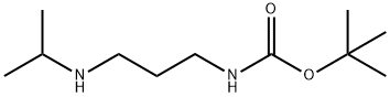 1-(Boc-aMino)-3-(isopropylaMino)propane Struktur