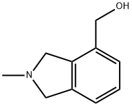 2,3-dihydro-2-Methyl-1H-Isoindole-4-Methanol Struktur