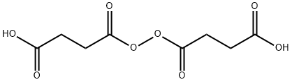 SUCCINIC ACID PEROXIDE Struktur