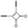 3-Cyclobutene-1,2-dione, 3,4-diethynyl- (9CI) Struktur