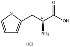 3-THIOPHEN-2-YL-L-ALANINE HCL Struktur