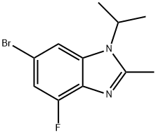 6-Bromo-4-fluoro-1-isopropyl-2-methyl-1H-benzo[d]imidazole price.