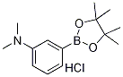 N,N-Dimethyl-3-(4,4,5,5-tetramethyl-1,3,2-dioxaborolan-2-yl)aniline hydrochloride Struktur