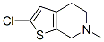 Thieno[2,3-c]pyridine, 2-chloro-4,5,6,7-tetrahydro-6-methyl- (9CI) Struktur