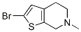Thieno[2,3-c]pyridine, 2-bromo-4,5,6,7-tetrahydro-6-methyl- (9CI) Struktur