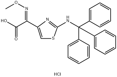 2-(2-トリチルアミノチアゾール-4-イル)-2-メトキシイミノ酢酸塩酸塩 price.