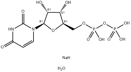 URIDINE 5'-DIPHOSPHATE  TRISODIUM SALT Struktur