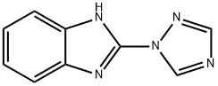 1H-Benzimidazole,2-(1H-1,2,4-triazol-1-yl)-(9CI) Struktur