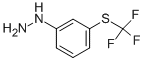 3-TRIFLUOROMETHYLTHIO-PHENYL-HYDRAZINE Struktur