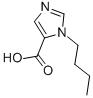 1H-Imidazole-5-carboxylicacid,1-butyl-(9CI) Struktur