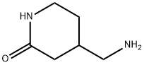 2-Piperidinone, 4-(aminomethyl)- Struktur