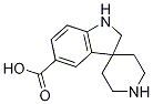 SPIRO[3H-INDOLE-3,4'-PIPERIDINE]-5-CARBOXYLIC ACID, 1,2-DIHYDRO Struktur