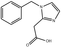 (1-BENZYL-1H-IMIDAZOL-2-YL)-ACETIC ACID Struktur