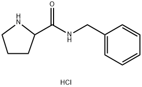 N-Benzyl-2-pyrrolidinecarboxamide hydrochloride Struktur