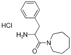 2-Amino-1-(1-azepanyl)-3-phenyl-1-propanonehydrochloride Struktur