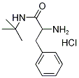 2-Amino-N-(tert-butyl)-3-phenylpropanamidehydrochloride Struktur